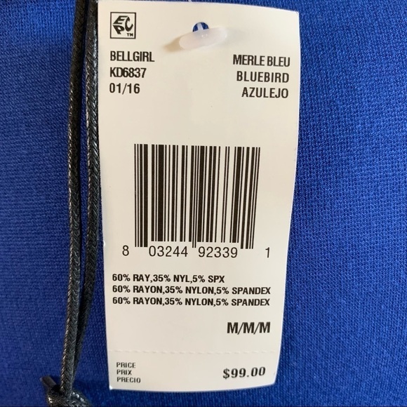 Buffalo David Bitton Women's Bellgirl Bodycon Dress with Flared Bell Sleeves - Picture 6 of 11